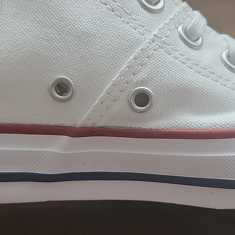 Converse All Star White Canvas Sneakers